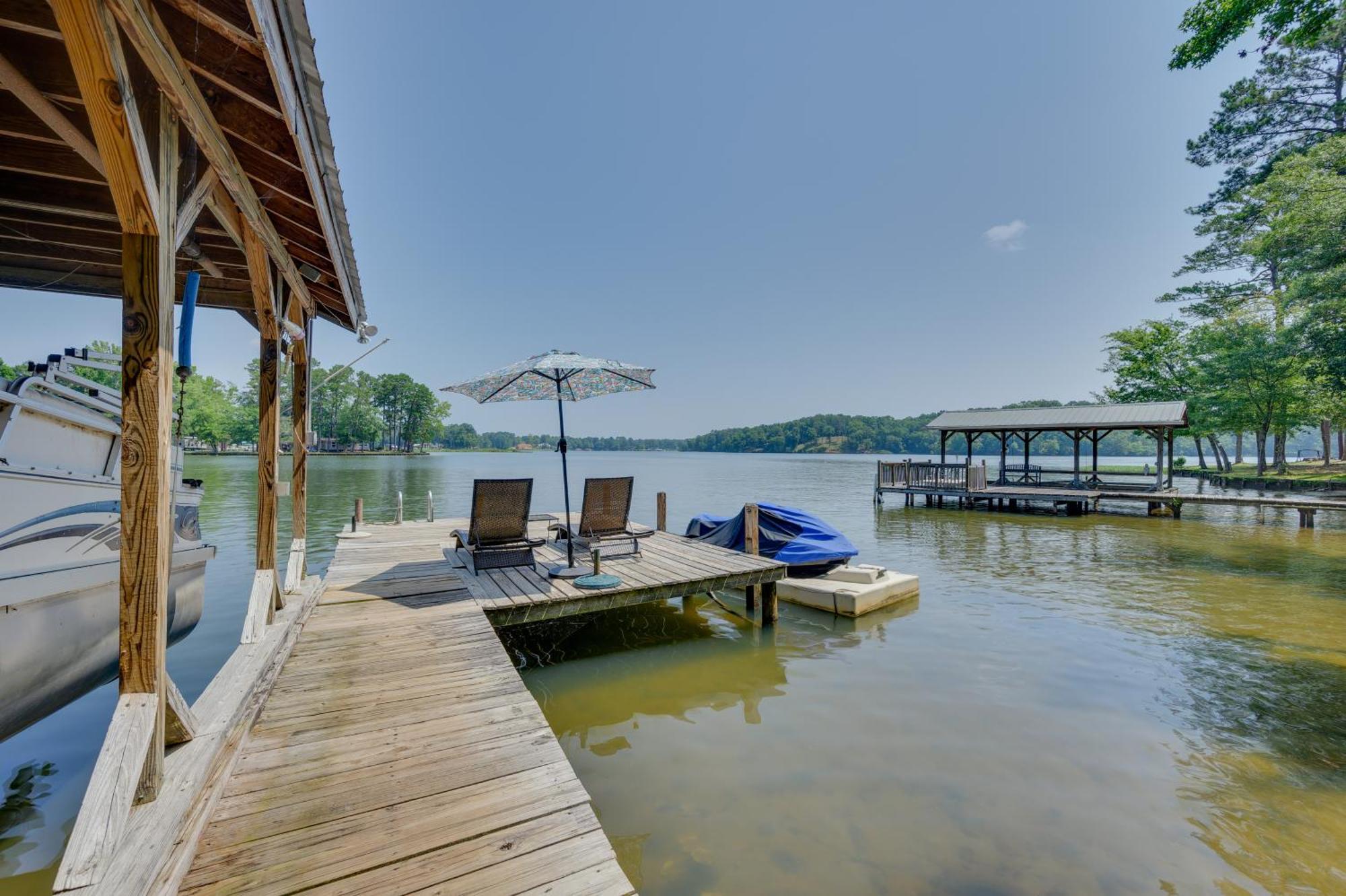 Lake Sinclair Crooked Creek Cottage With Fire Pit! Eatonton Bagian luar foto