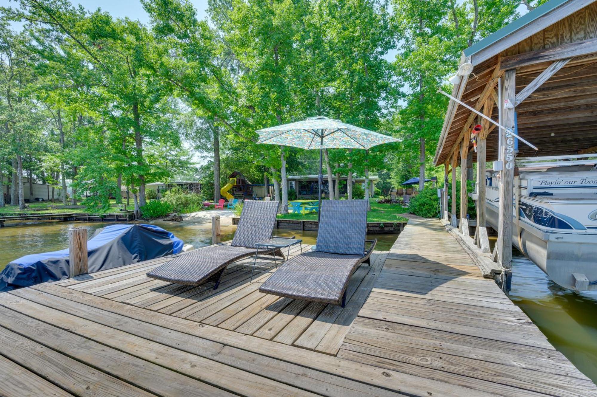 Lake Sinclair Crooked Creek Cottage With Fire Pit! Eatonton Bagian luar foto