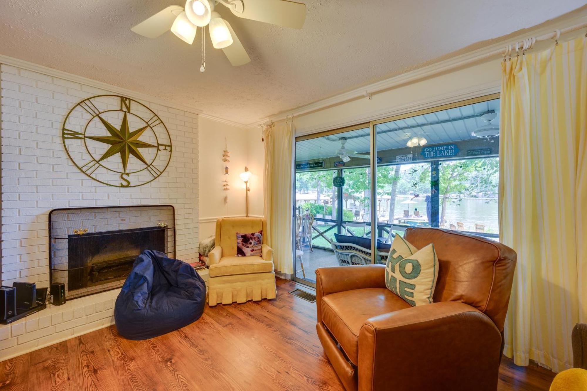Lake Sinclair Crooked Creek Cottage With Fire Pit! Eatonton Bagian luar foto