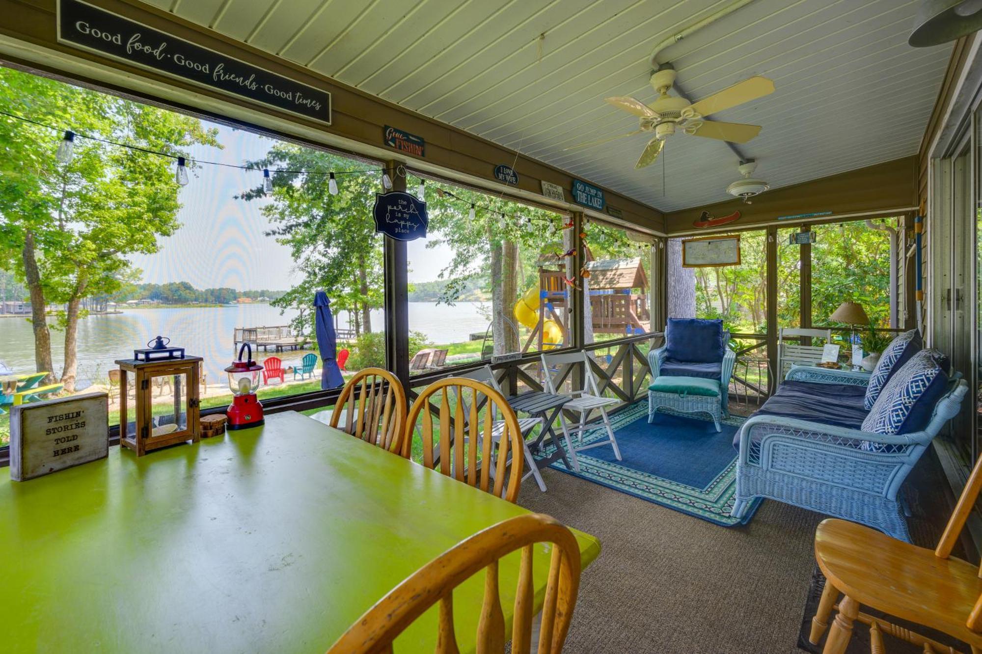 Lake Sinclair Crooked Creek Cottage With Fire Pit! Eatonton Bagian luar foto