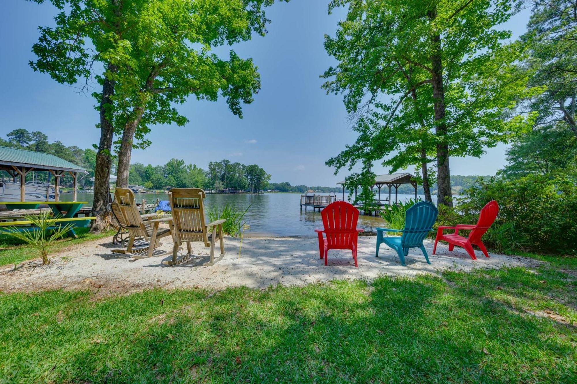 Lake Sinclair Crooked Creek Cottage With Fire Pit! Eatonton Bagian luar foto